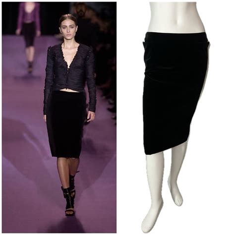 yves saint laurent skirt quality